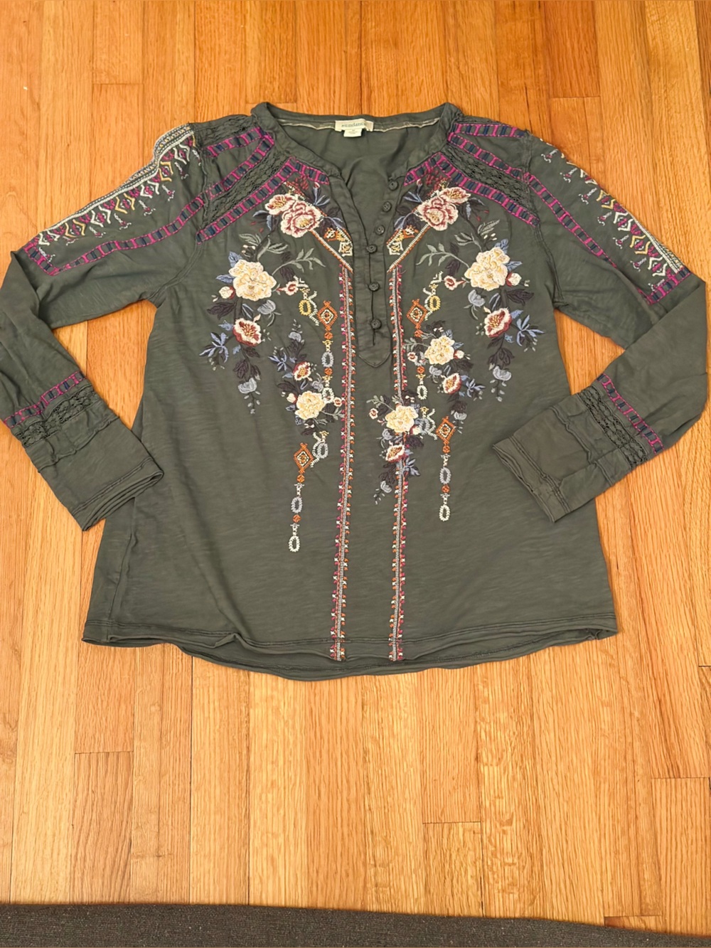 Sundance Fairfax Henley Top size M (d4)